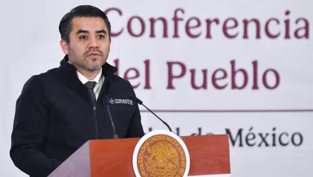 Efraín Morales, director de la Comisión Nacional del Agua (Conagua)