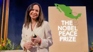 ¿María Corina Machado hizo escala en México rumbo al Nobel? INM revela la verdad de esta versión