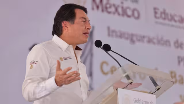 Mario Delgado Carrillo, secretario de Educación Pública