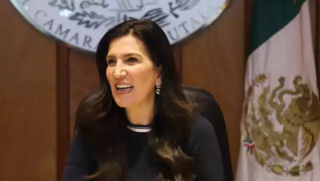 Kenia López Rabadán, presidenta de la Cámara de Diputados