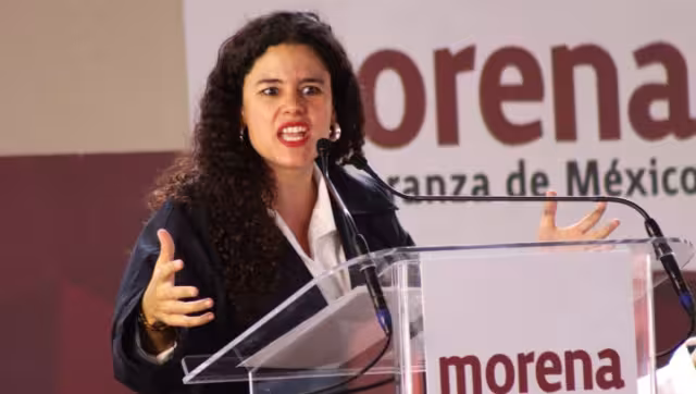 Luisa María Alcalde Luján, presidenta nacional de Morena