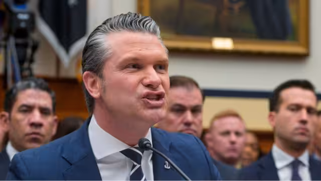 Pete Hegseth, secretario de Guerra