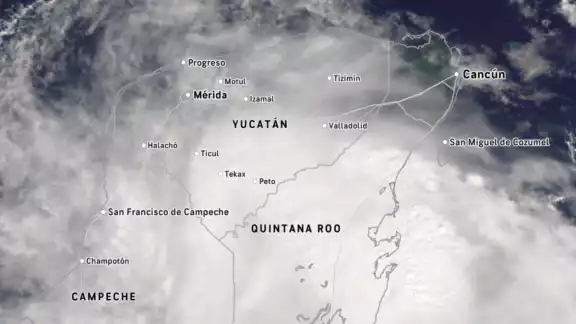 Avanzan las lluvias en Yucatán este martes 6 de octubre