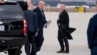 Trump amenaza con una dura represalia contra Irán tras ataque con misiles a bases de Estados Unidos