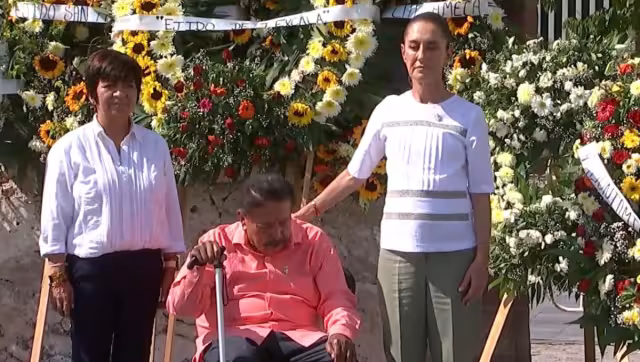 La presencia de familiares de Emiliano Zapata también marcó el carácter simbólico del evento