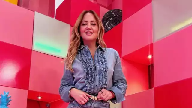 Andrea Legarreta reacciona a los rumores de un nuevo romance en su vida
