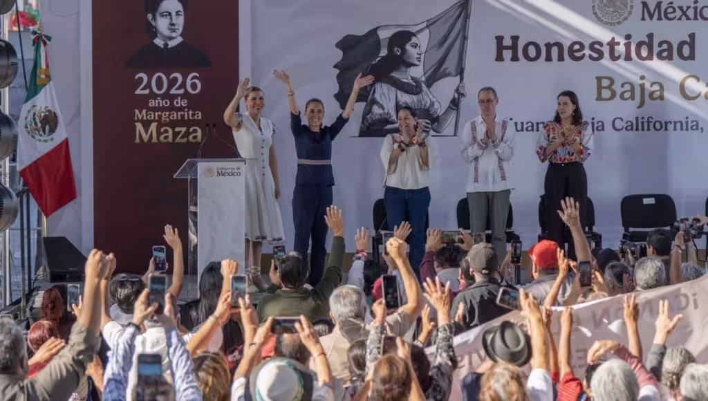 Sheinbaum reporta más de 500 mil asistentes en gira de rendición de cuentas por 26 estados