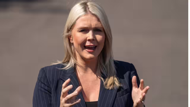 Karoline Leavitt, portavoz de la Casa Blsanca