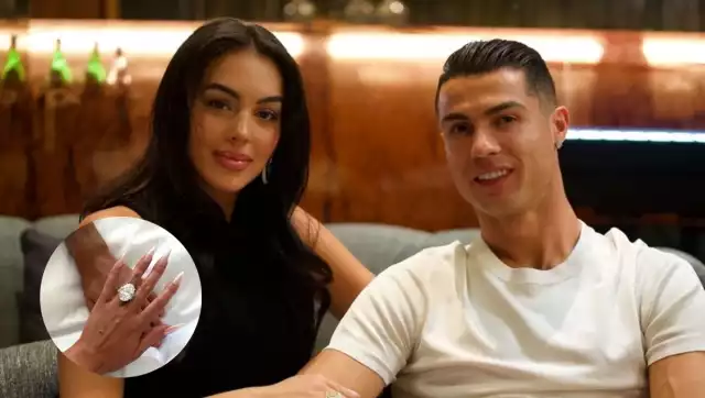 Cristiano Ronaldo y Georgina Rodríguez anuncian su compromiso con enorme anillo