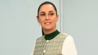 José Ángel Gurría recibe 120 mil pesos mensuales de Nafin, exhibe presidenta Shainbaum durante la mañanera
