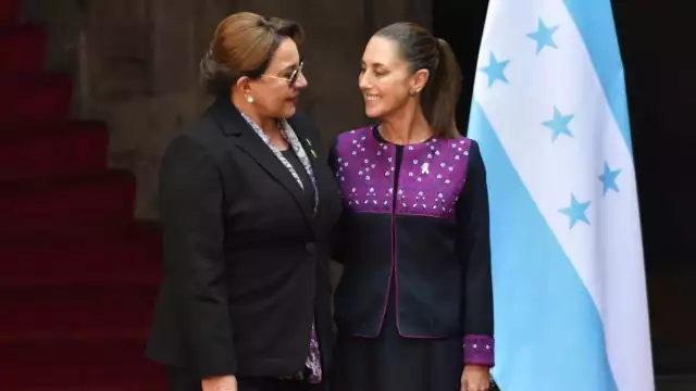La presidenta Claudia Sheinbaum recibió el pasado 25 de noviembre a su homóloga de Honduras, Xiomara Castro