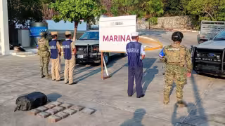 Marina asegura cocaína frente a Huatulco; suman más de 65 toneladas incautadas en altamar