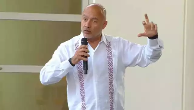 Jesús Antonio Esteva Medina, secretario de Infraestructura, Comunicaciones y Transportes (SICT)