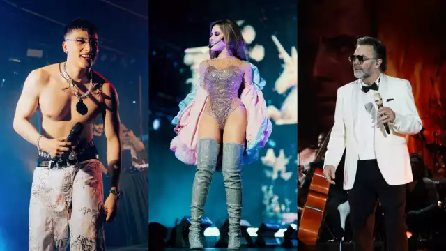 El Malilla, Gloria Trevi y Mijares llegarán en concierto a Mérida en noviembre