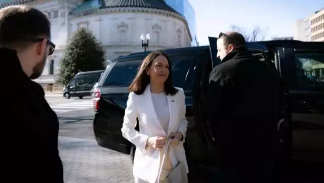 María  Corina Machado, opositora venezolana y Premio nobel de la Paz