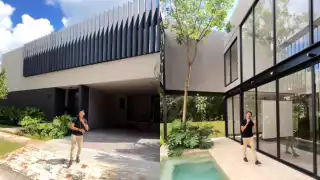 Tiktoker muestra cómo luce una casa de casi 20 mdp en la zona más cara de Mérida