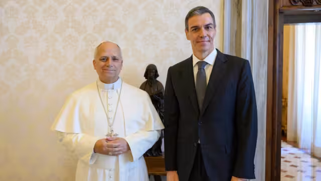 El Papa León XIV se reunió con el presidente del Gobierno de España, Pedro Sánchez Pérez-Castejón
