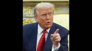 Presidente Trump lanza insulto sexista a periodista tras ser cuestionado por correos de Jeffrey Epstein