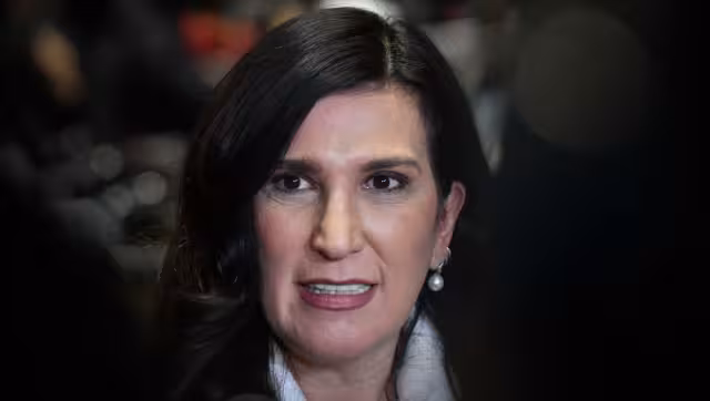 Kenia López Rabadán, presidenta de la Mesa Directiva en San Lázaro