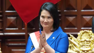 Keiko Fujimori asume la Presidencia de Perú y promete mano dura contra el crimen