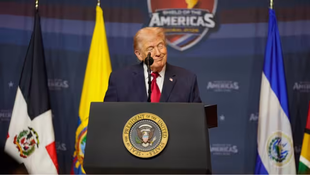 El presidente estadounidense sostuvo que los carteles mexicanos están detrás de gran parte de la violencia y el caos en la región