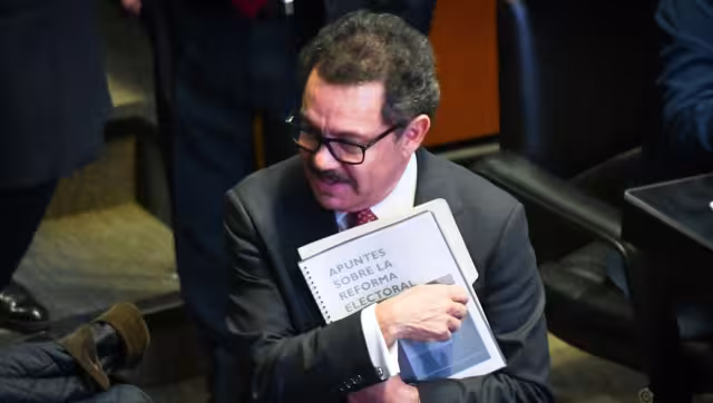 Ignacio Mier, coordinador de Morena en la Cámara alta y presidente de la Junta de Coordinación Política (Jucopo)