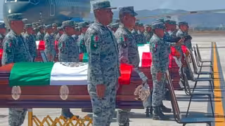Sedena rinde homenaje a militares caídos tras operativo contra “El Mencho” en Jalisco
