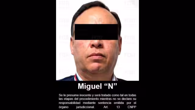Tras su captura, Miguel “N” fue puesto a disposición de la autoridad judicial correspondiente