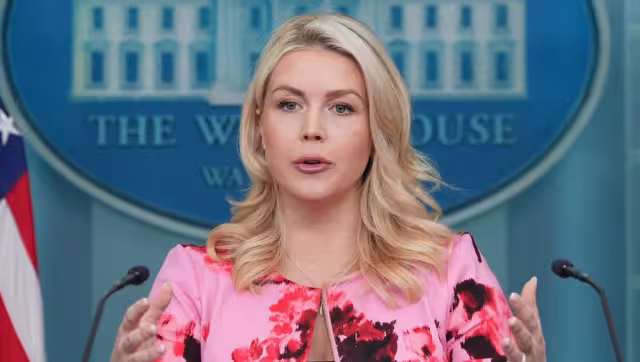 Karoline Leavitt, portavoz de la Casa Blanca