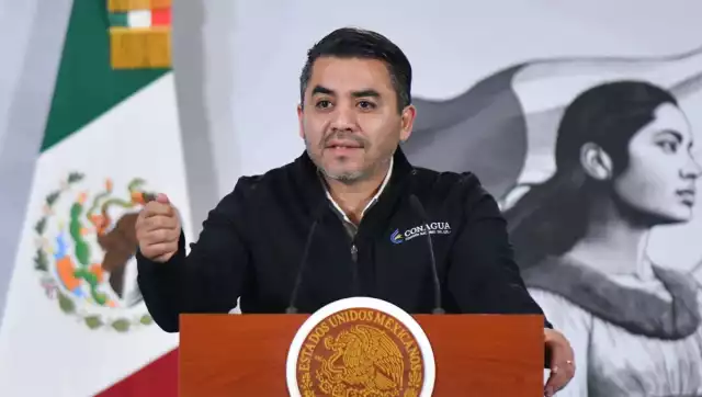 Efraín Morales, director de la Comisión Nacional del Agua (Conagua)