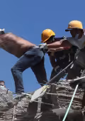 Las autoridades colombianas contabilizan 127 edificios colapsados, así como 10 mil 677 viviendas destruidas