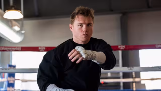 Canelo Álvarez, boxeador mexicano de 34 años