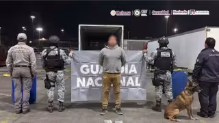 Aseguran 249 kilos de cocaína y fentanilo en tractocamión en la Garita de Otay