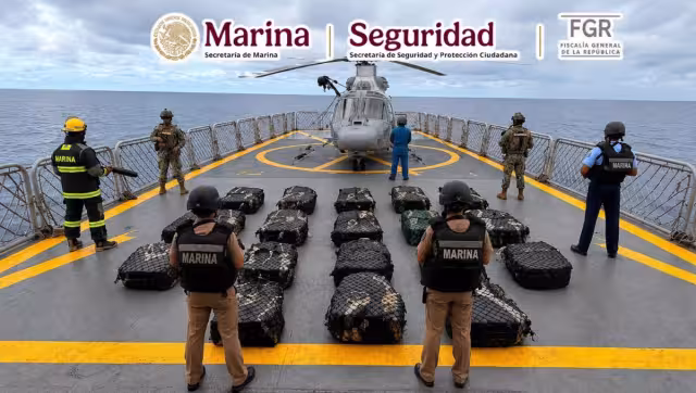 La droga asegurada equivale a 1.6 millones de dosis que no llegarán a las calles