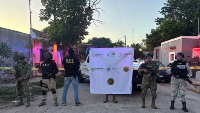 Se aseguraron drogas tras el cateo en Mérida