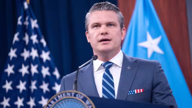 Pete Hegseth, secretario de Defensa de Estados Unidos