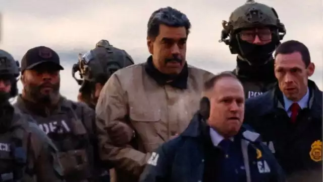 El presidente de Venezuela, Nicolas Maduro, fue trasladado esta mañana al tribunal federal de Manhattan, en Nueva York