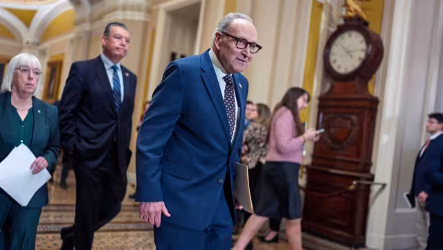 Chuck Schumer, líder de la minoría demócrata en el Senado