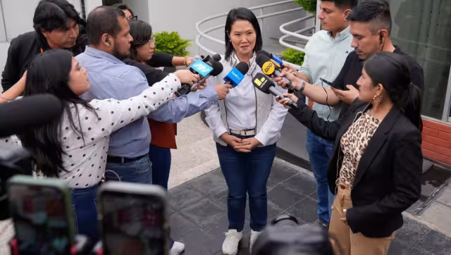 Keiko Fujimori,  líder de Fuerza Popular