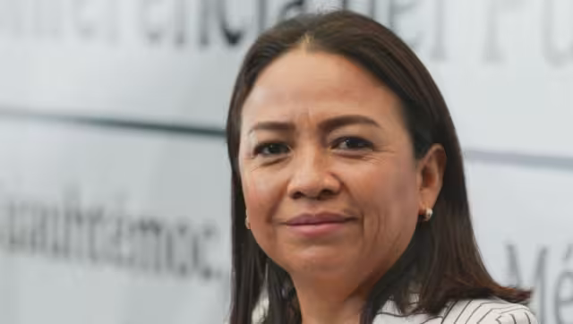 María de Jesús Rodríguez Vázquez, secretaria general de la Confederación Autónoma de Trabajadores de México