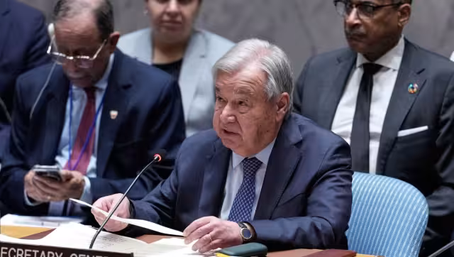 António Guterres, secretario general de la Organización de las Naciones Unidas