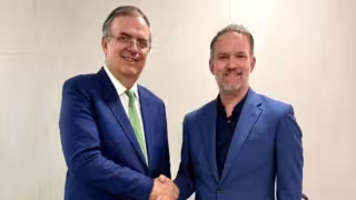Marcelo Ebrard recibió a Jamieson Greer en México para nueva ronda de revisión del T-MEC