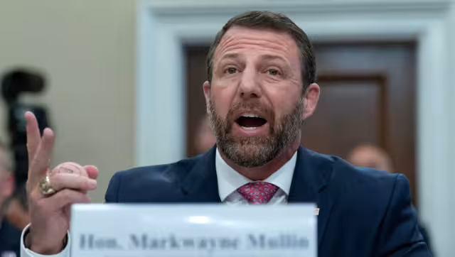 Markwayne Mullin, secretario de Seguridad Nacional de Estados Unidos
