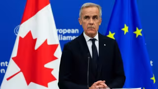 Mark Carney alerta por poder de tecnológicas y propone alianza con la UE para regular la IA