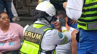 SSC investiga actuación de policías en marcha de la CNTE tras denuncias de agresiones