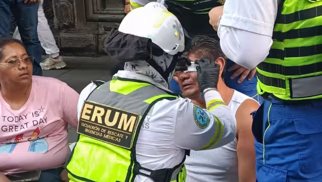 Pablo Vázquez. titular de la SSC CDMX, aseguró que no se instruyó a los elementos a agredir a las personas manifestantes