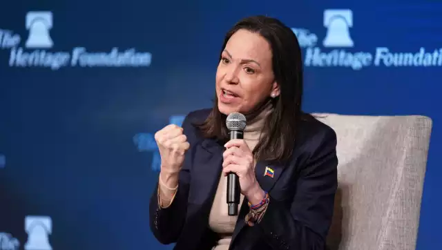 María Corina Machado, líder opositora venezolana y Premio Nobel de la Paz
