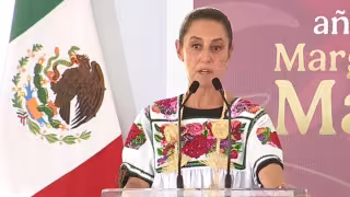 Sheinbaum defiende Pensión Mujeres Bienestar en Michoacán y felicita a EU por 250 años de independencia