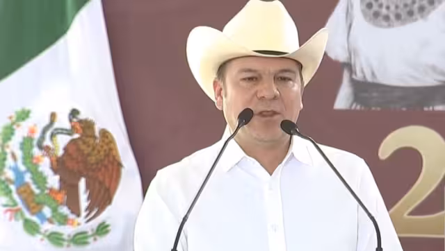 El gobernador Esteban Villegas buscó cerrar versiones sobre una presunta cancelación de su visa