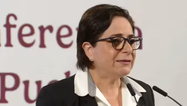 Laura Velázquez Alzúa, titular de la Coordinación Nacional de Protección Civil